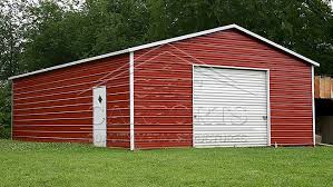 Some wood garages can be shipped to you at home, while others can be picked up in store. Prefab Garages Buy Prefabricated Metal Garage Kits At The Best Prices