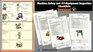 equipment inspection checklists