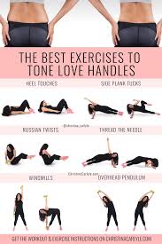 exercises that get rid of love handles