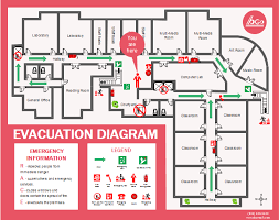 Download them for free in ai or eps format. Free Colored Evacuation Plan Templates
