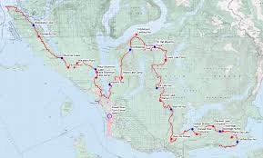 The sunshine coast trail stretches from sarah point in desolation sound, across powell river, and all the way down to saltery bay. Sct Day 0 Ricks Trail Journal