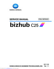 Download the latest drivers, manuals and software for your konica minolta device. Konica Minolta Bizhub C25 Manuals Manualslib