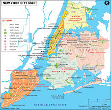 nyc map map of new york city