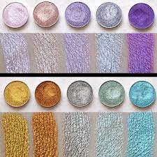 10 new makeupgeek foiled eyeshadows