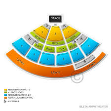 Isleta Amphitheater 2019 Seating Chart