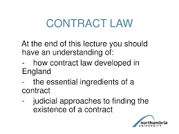 contract law powerpoint presentation