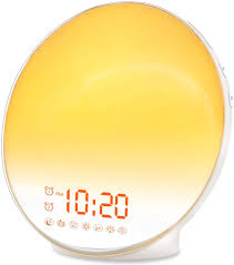 Jall Wake Up Light Sunrise Kid Alarm Clock