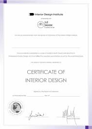 interior design courses fees