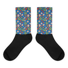 Hanukkah Sn1 Unisex Socks Black Footed Styles Allow 2 Weeks To Receive See Size Chart Last Image