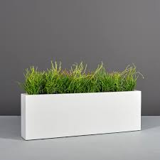 69213 narrow rectangular planter