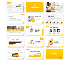 Annual Report Powerpoint Template Free Presentations