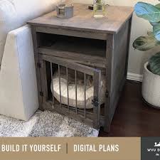 Diy Build Plans For Dog Bed End Table