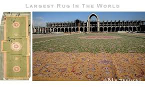 largest rug in the world sheikh za