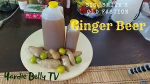 old fashion jamaican ginger beer made