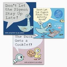 If you haven't read these books before, you have earlier this week, we spent a whole day with pigeon activities inspired by mo willem's books. Mo Willems Pigeon Books Bash Co