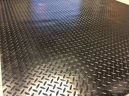 checker rubber flooring status car care
