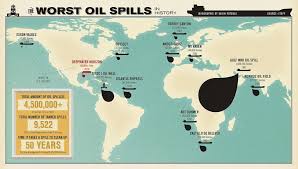 Infographic The Worst Oil Spills In History Oil Spill