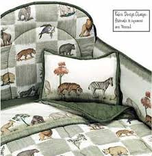 animal kingdom 4 piece crib bedding set