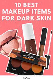 the best makeup for dark skin purewow
