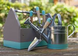 Diy Dip Painted Garden Tools With