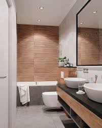 Wood Tile Bathroom Wood Wall Bathroom