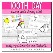 Make the 100th day of school spectacular for your students as they dive into the world of science, technology, engineering, and math (s.t.e.m.) as well! 100th Day Coloring Sheet Worksheets Teaching Resources Tpt