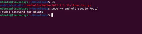 how to install android studio on ubuntu