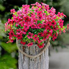 Artificial Flowers Outdoor Fake Plants