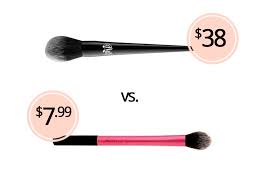 makeup brush dupes vs high