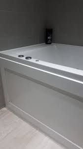 Croydex unfold n fit white bath storage panel. Setterfield Construction Sliding Bath Panel Great Idea For Extra Storage Facebook