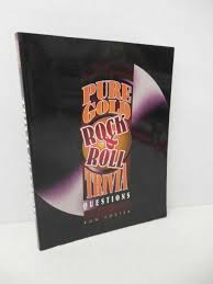 And do you know the answer to this one? Pure Gold Rock And Roll Trivia Questions The Game Book By Ron Foster 1995 Trade Paperback For Sale Online Ebay