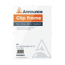 Metal Clip Frame A4 Pht00075