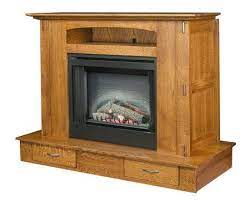 Fireplace Amish Furniture Amish Fireplace