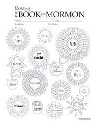 Book Of Mormon Reading Coloring Page Coloring Pages