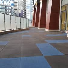 Drainage Tile Rubber Flooring