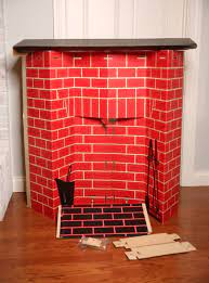 Cardboard Fireplace S