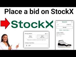 bid on stockx 2024