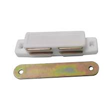 Magnetic Catch Heavy Duty Large White