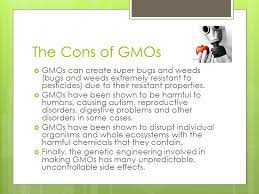 gmos the pros and cons by george roy