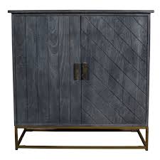mango wood storage cabinet