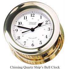 Plath 200100 Quartz Ships Bell Clock
