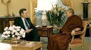 Bush presidential library and museum. Dalai Lama Condoles Death Of Ex Us President George Hw Bush Writes To Bush Jr
