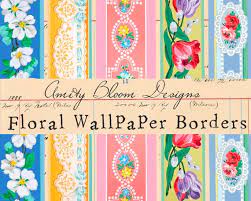 Buy Fl Wallpaper Border In