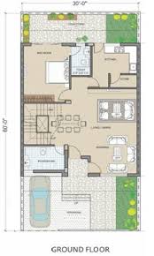 30x60 Duplex Floor Plan 1800sqft