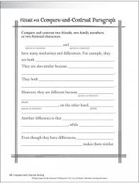 first grade compare and contrast writing template   Google Search     www biodatasheet com wp content uploads    