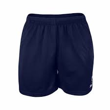 polyester plain men blue sports shorts
