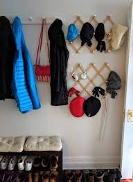 Quick Easy Hat And Coat Rack For The