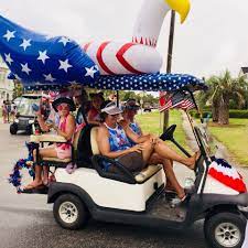 big parade golf cart parades