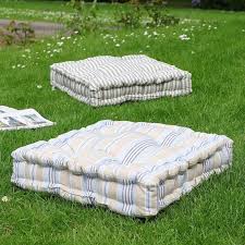 Extra Large Striped Garden Cushion