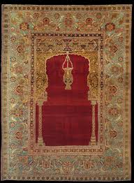 cairene ottoman prayer rug sajjadah